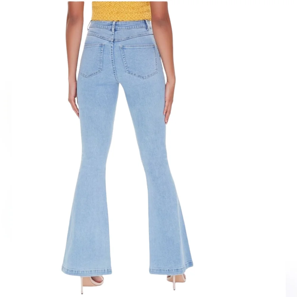 High Rise Flare Jean Long Length Size 27